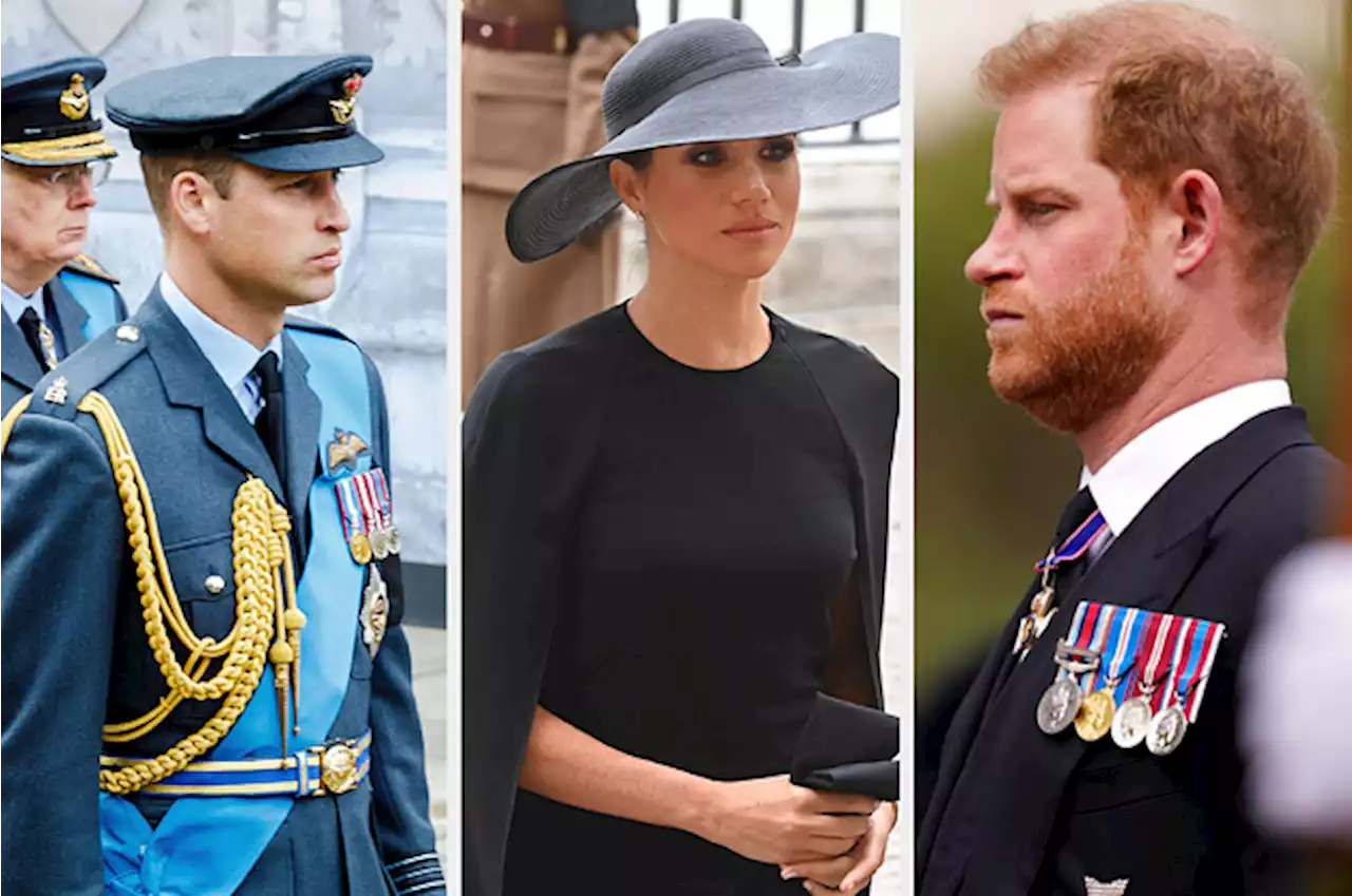 Here Are All The Members Of The Royal Family In The Queen's Funeral Procession