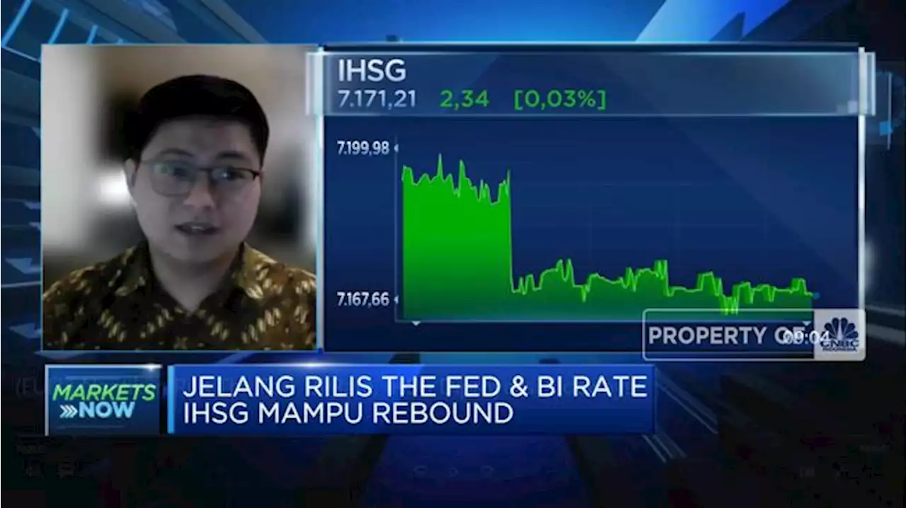 Nantikan Rilis The Fed & BI Rate, IHSG Sideways di Awal Pekan