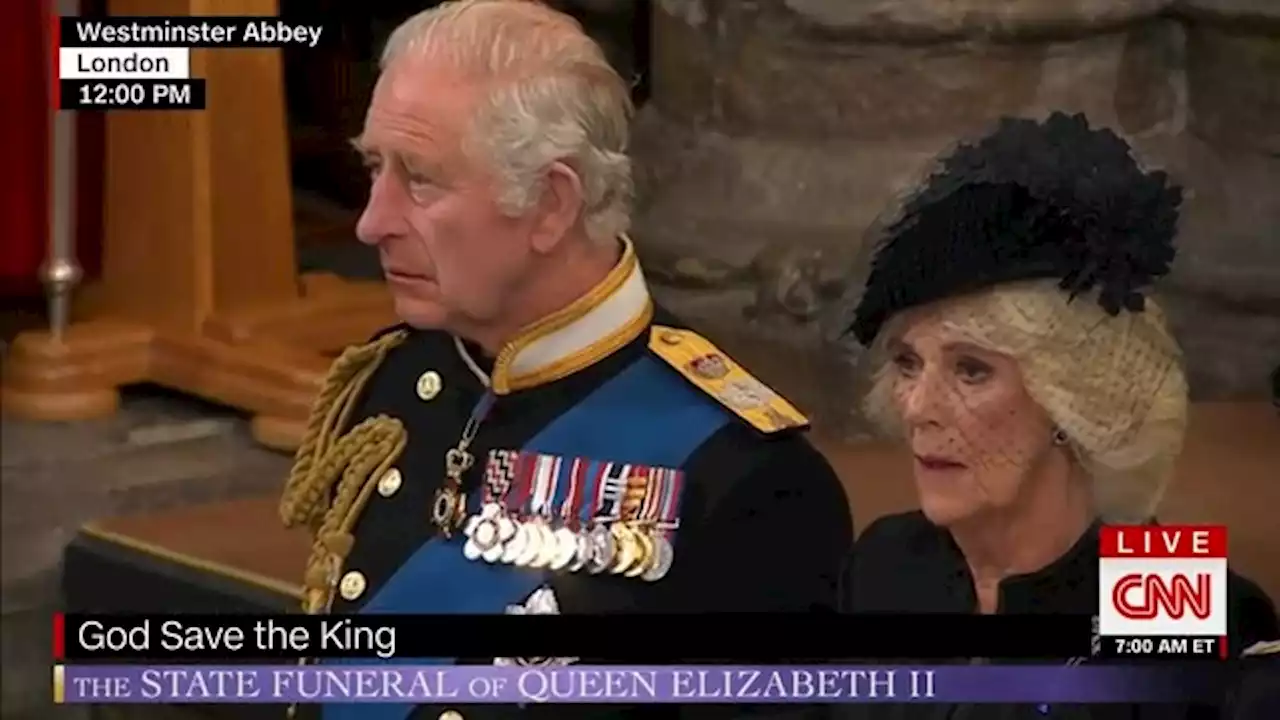 'God Save the King' sung to close Queen's funeral