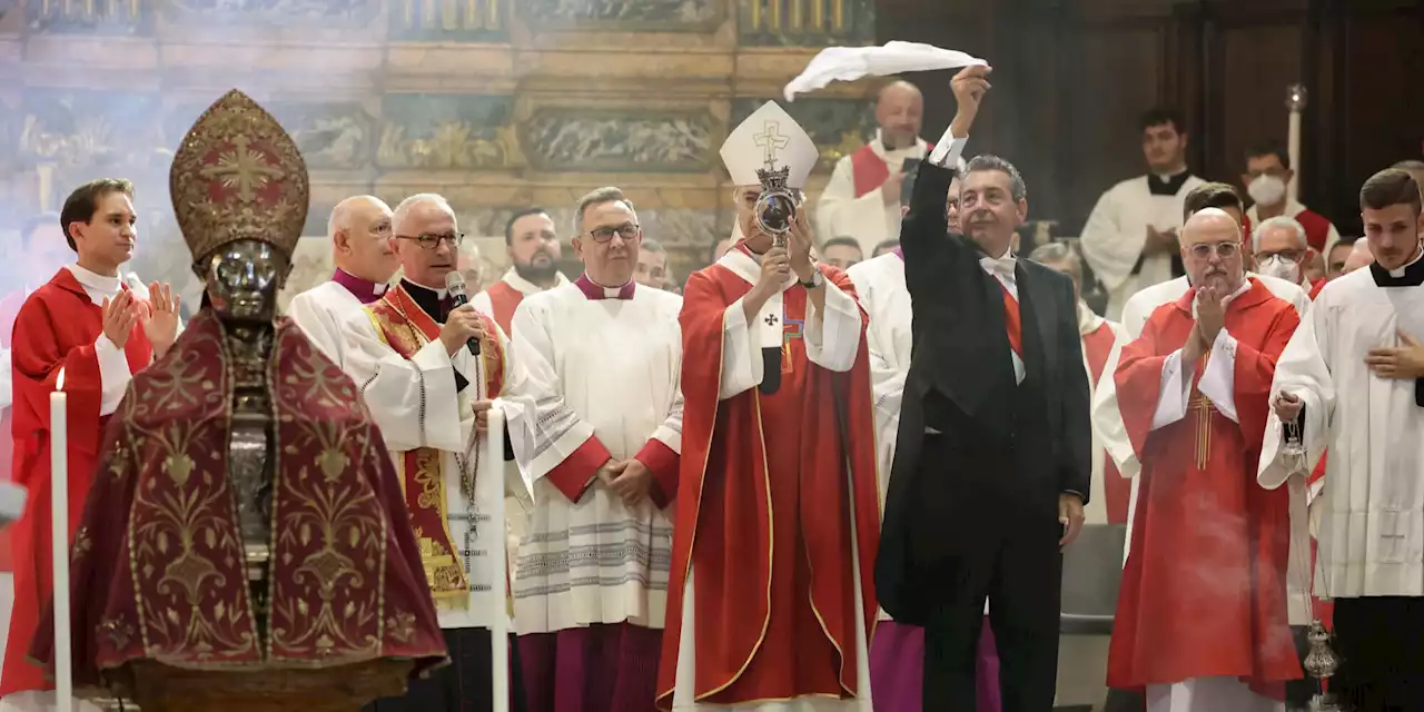 Napoli, si è ripetuto il miracolo di San Gennaro