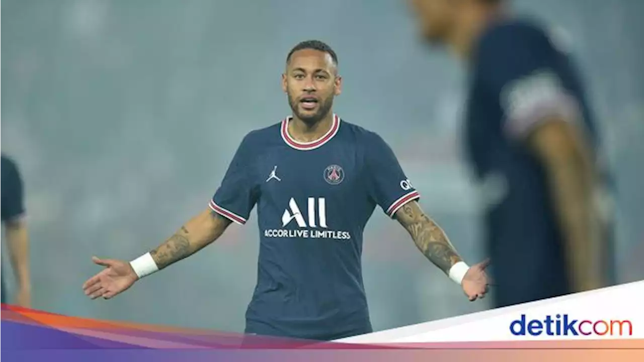 Neymar Marah Saat Diganti Lawan Lyon, Galtier Bilang...