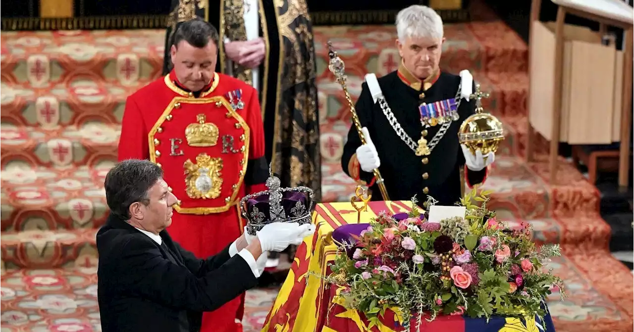 Queen Elizabeth II's coffin lowered into royal vault; private burial to follow