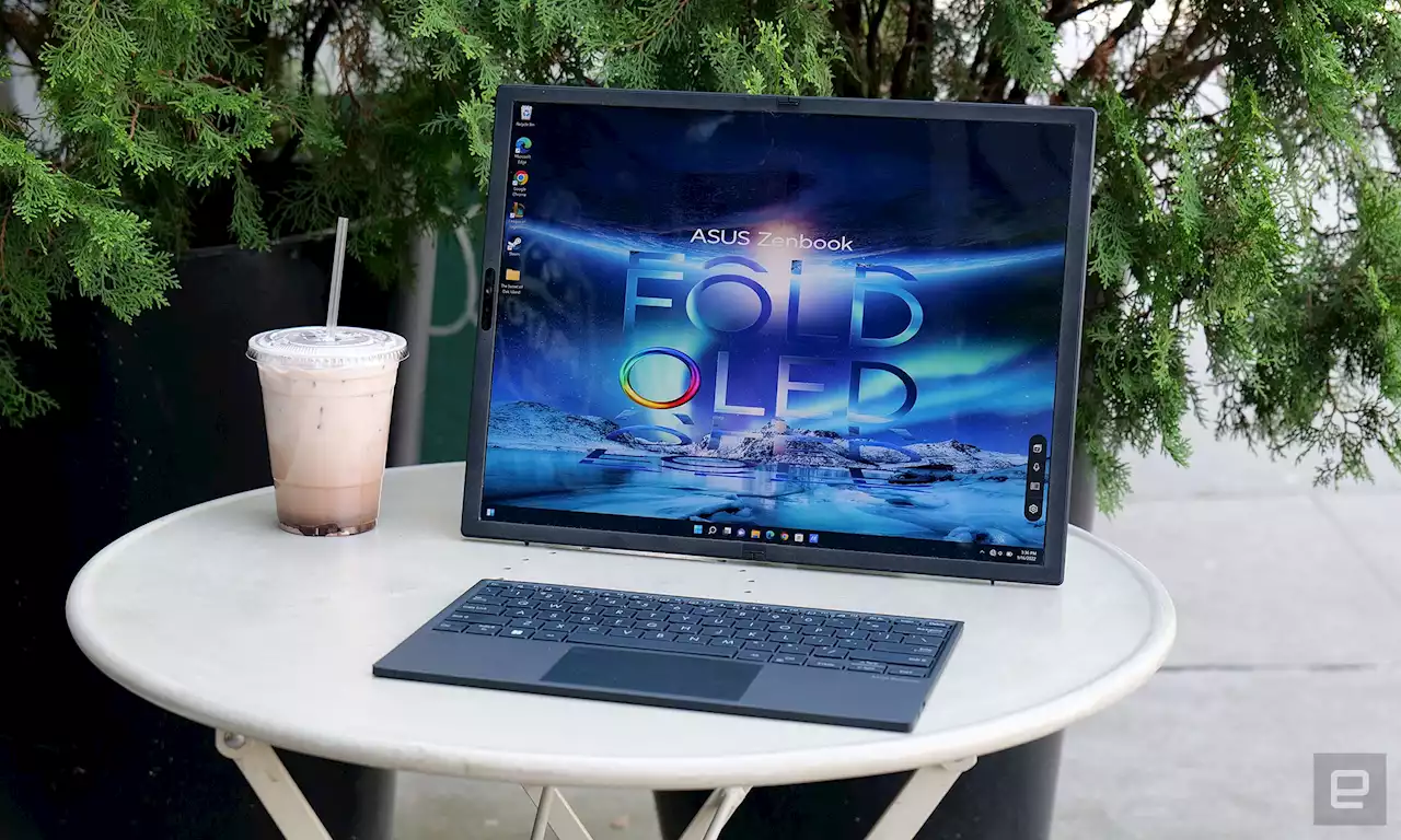 ASUS Zenbook 17 Fold OLED review: Great screen, now do the keyboard | Engadget