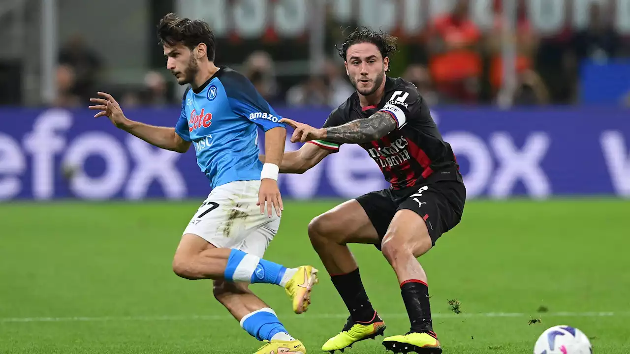 Serie A - Le pagelle di Milan-Napoli 1-2, pagelle: Kvara e Theo brillano, male Tomori