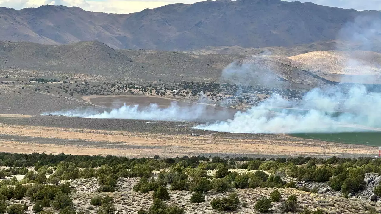 Nevada police say that a plane crashed during air race