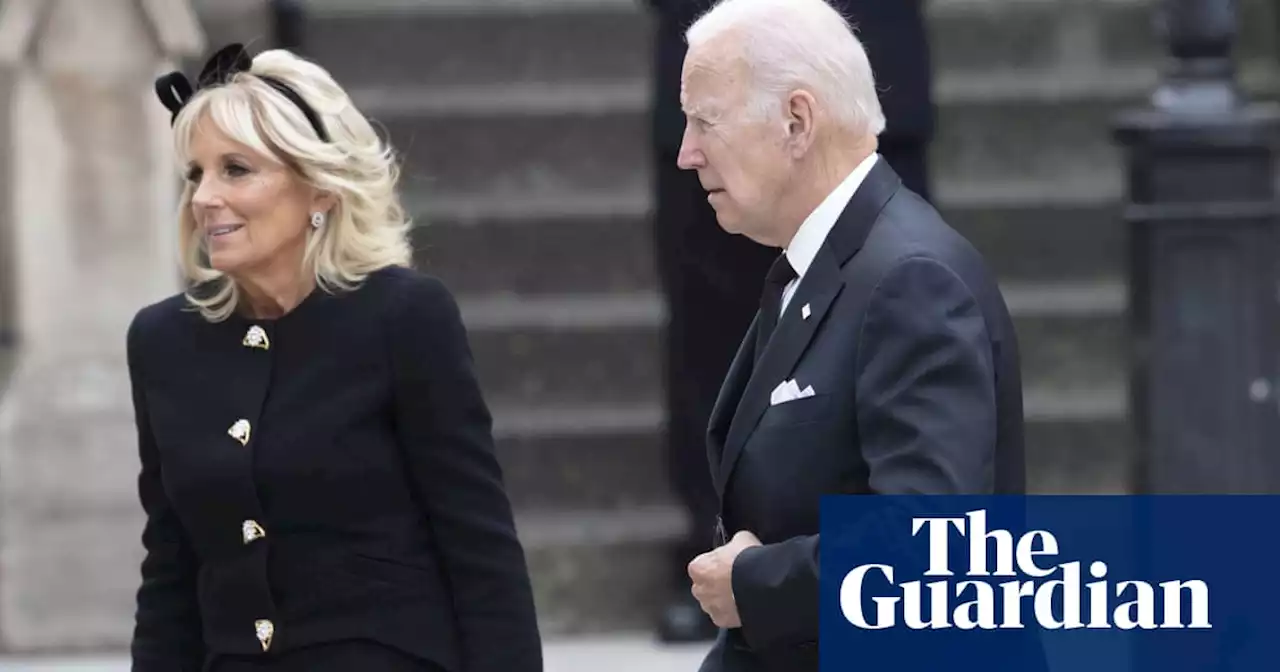 Joe Biden forced to wait for seat after apparent late arrival at Queen’s funeral