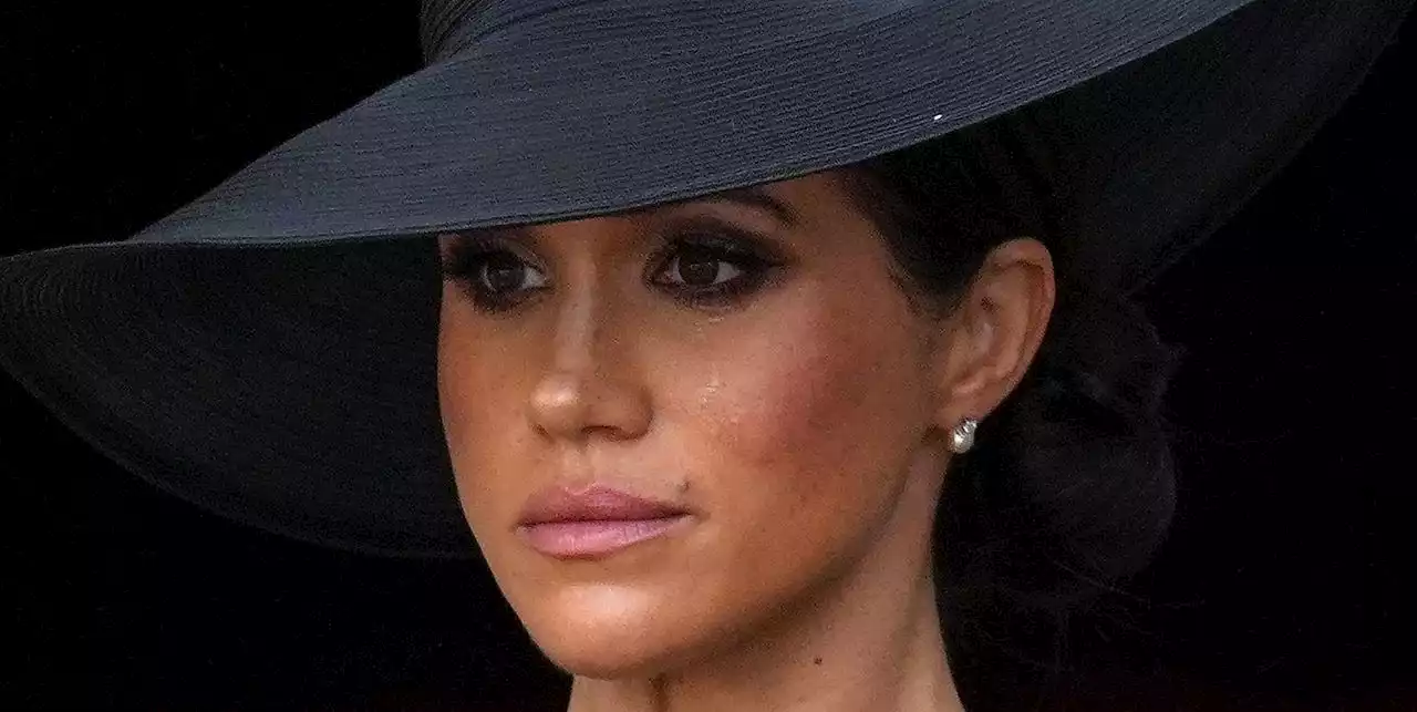 Meghan Markle Was Seen Crying During the Queen's Funeral