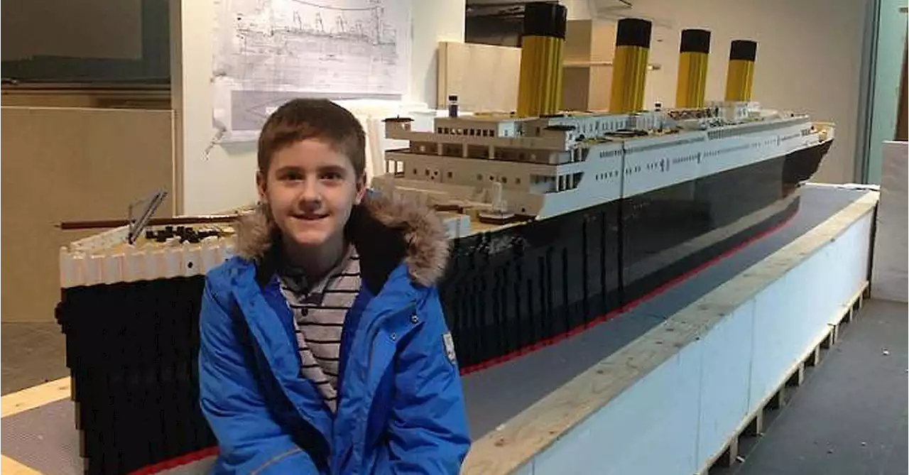 Boy with Autism Builds World's Largest LEGO Titanic Replica