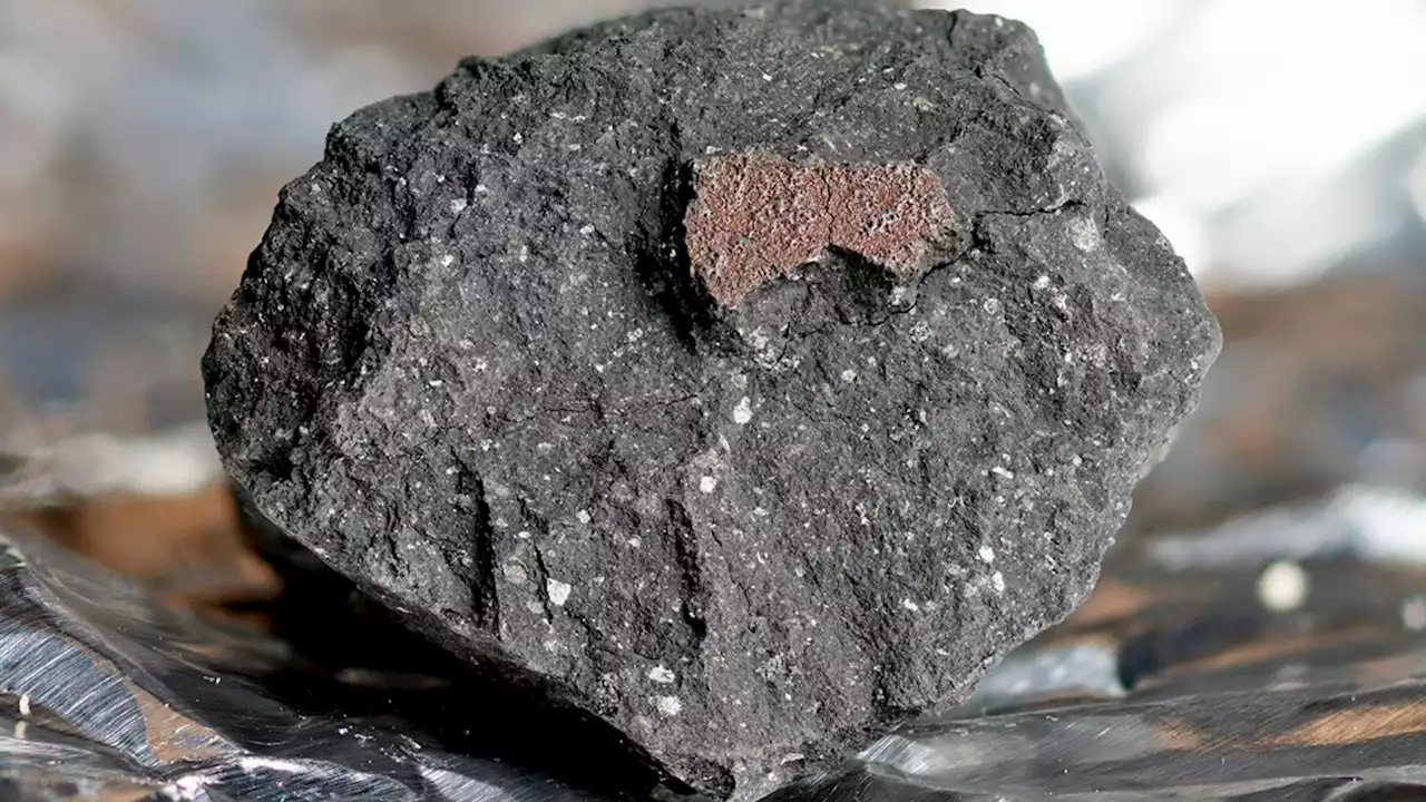 For the first time, extra-terrestrial water was found inside a meteorite