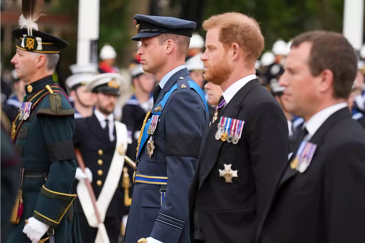 Prince Harry was not in military uniform at Queen's funeral