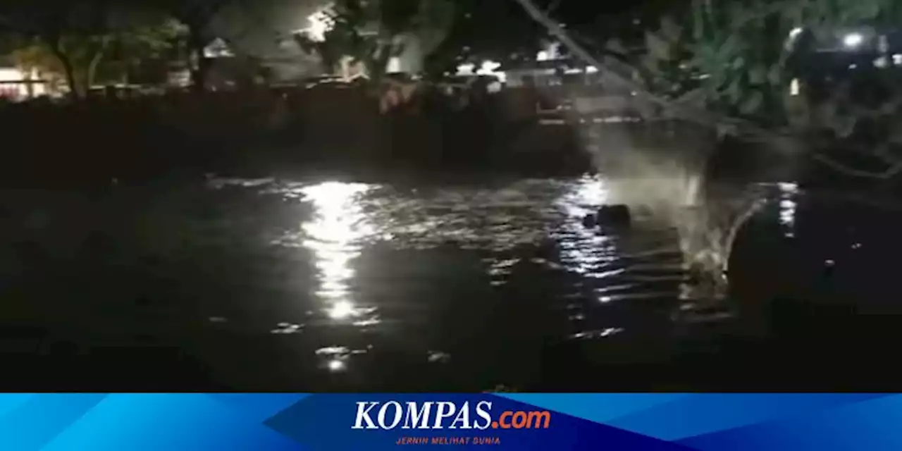 Detik-detik 2 Maling Terjun ke Sungai, Terjebak karena Dikepung Warga Selama 3 Jam