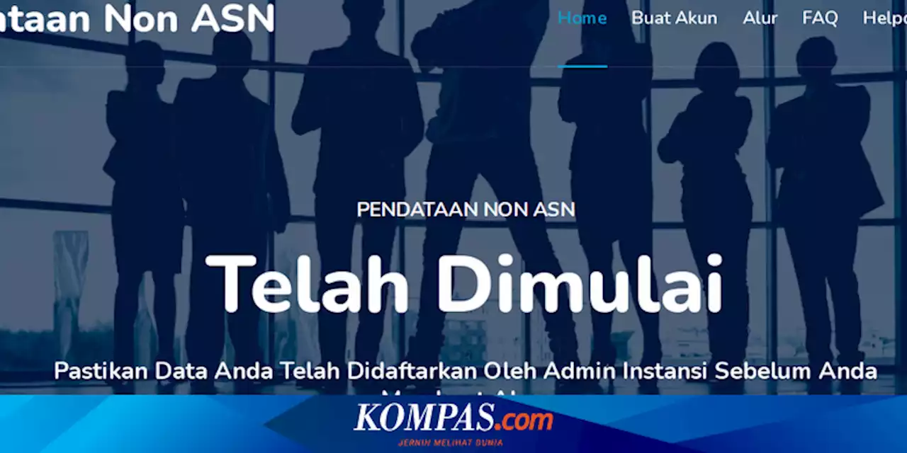 Ini Syarat dan Kriteria Pendataan Non ASN Berikut Alurnya