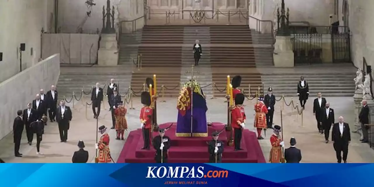 Peti Mati Ratu Elizabeth II Tiba di Westminster Abbey, Prosesi Pemakaman Dimulai