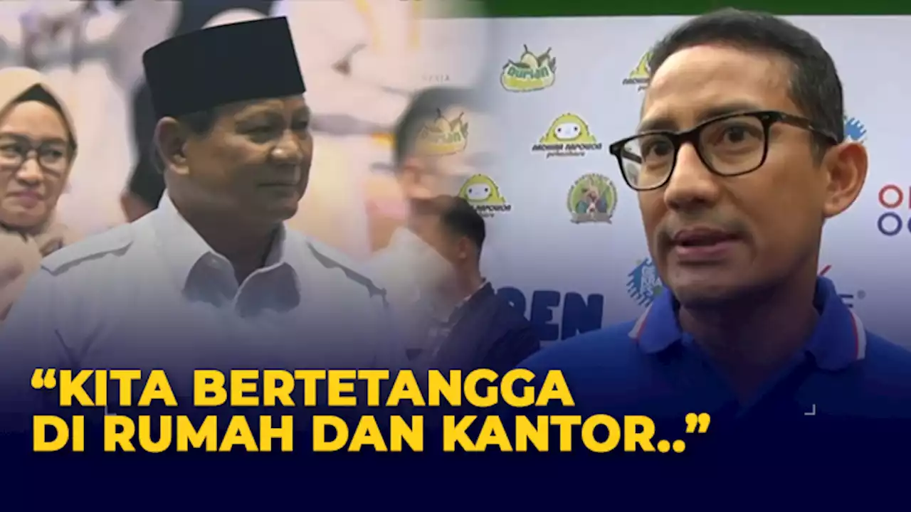 Sandiaga Uno Jawab Desakan Mundur dari Gerindra: Hubungan dengan Prabowo Baik