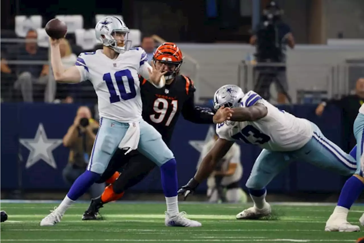 Maher kick lifts Rush, Cowboys over Burrow, Bengals, 20-17