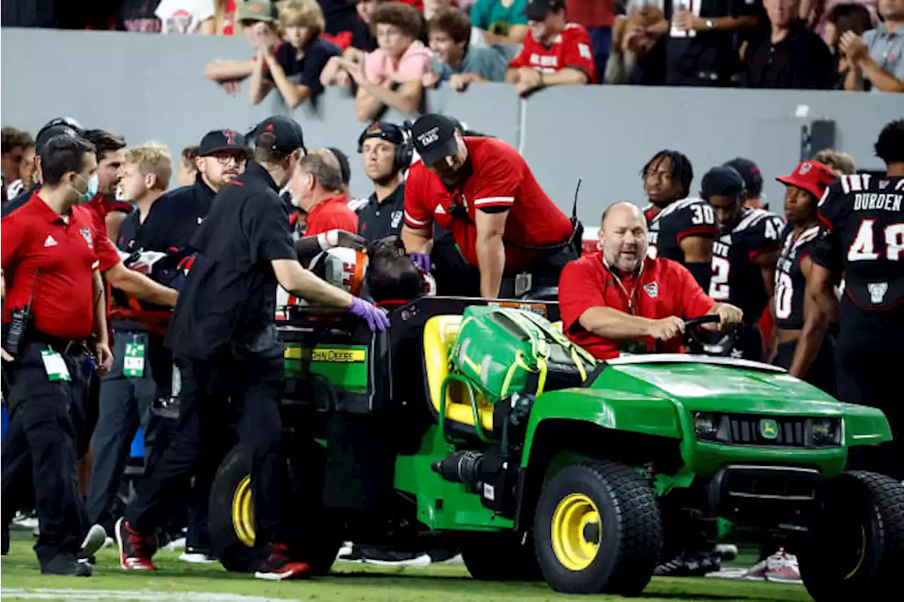 Texas Tech LB Ramirez still hospitalized with leg fracture