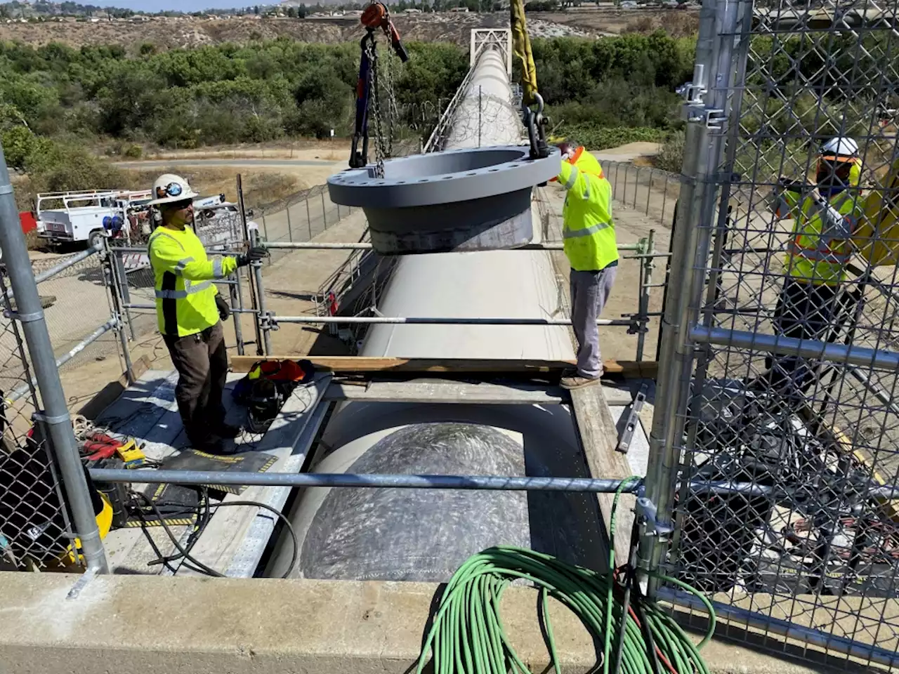 MWD completes Colorado River pipeline repairs ahead of schedule — watering can resume