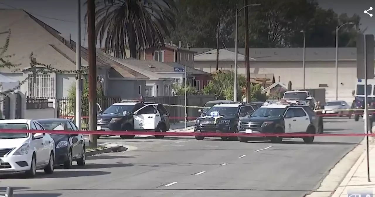 LAPD shoot and kill South L.A. man who brandished toy rifle from his home