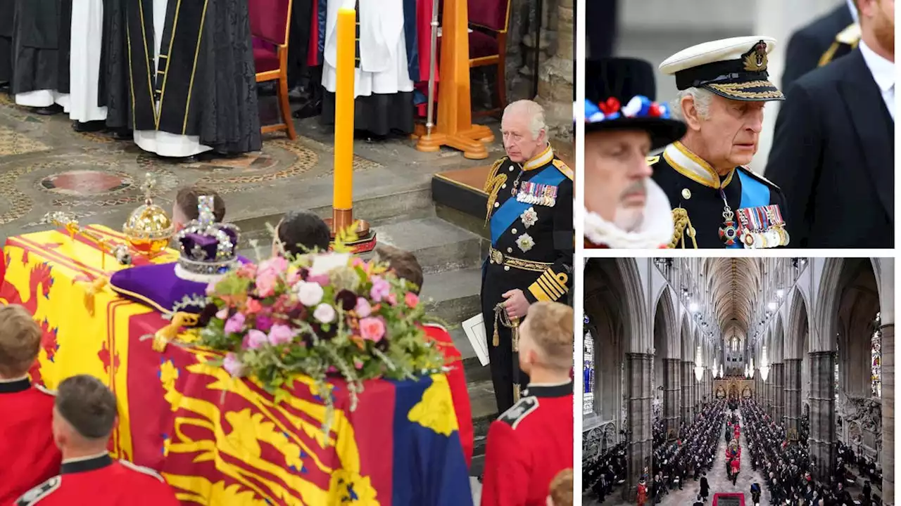 A son grieves for his mother: King Charles sheds a tear as world mourns Queen Elizabeth II