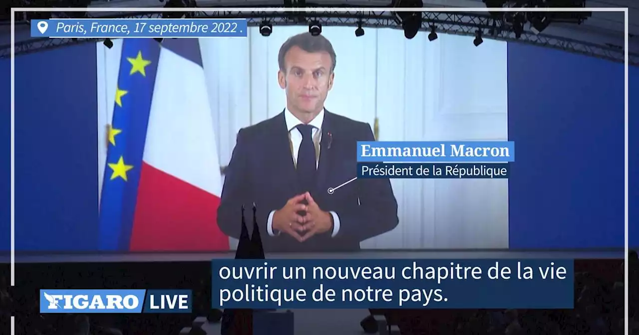 LREM devient Renaissance, un «nouveau chapitre de la vie politique» selon Macron