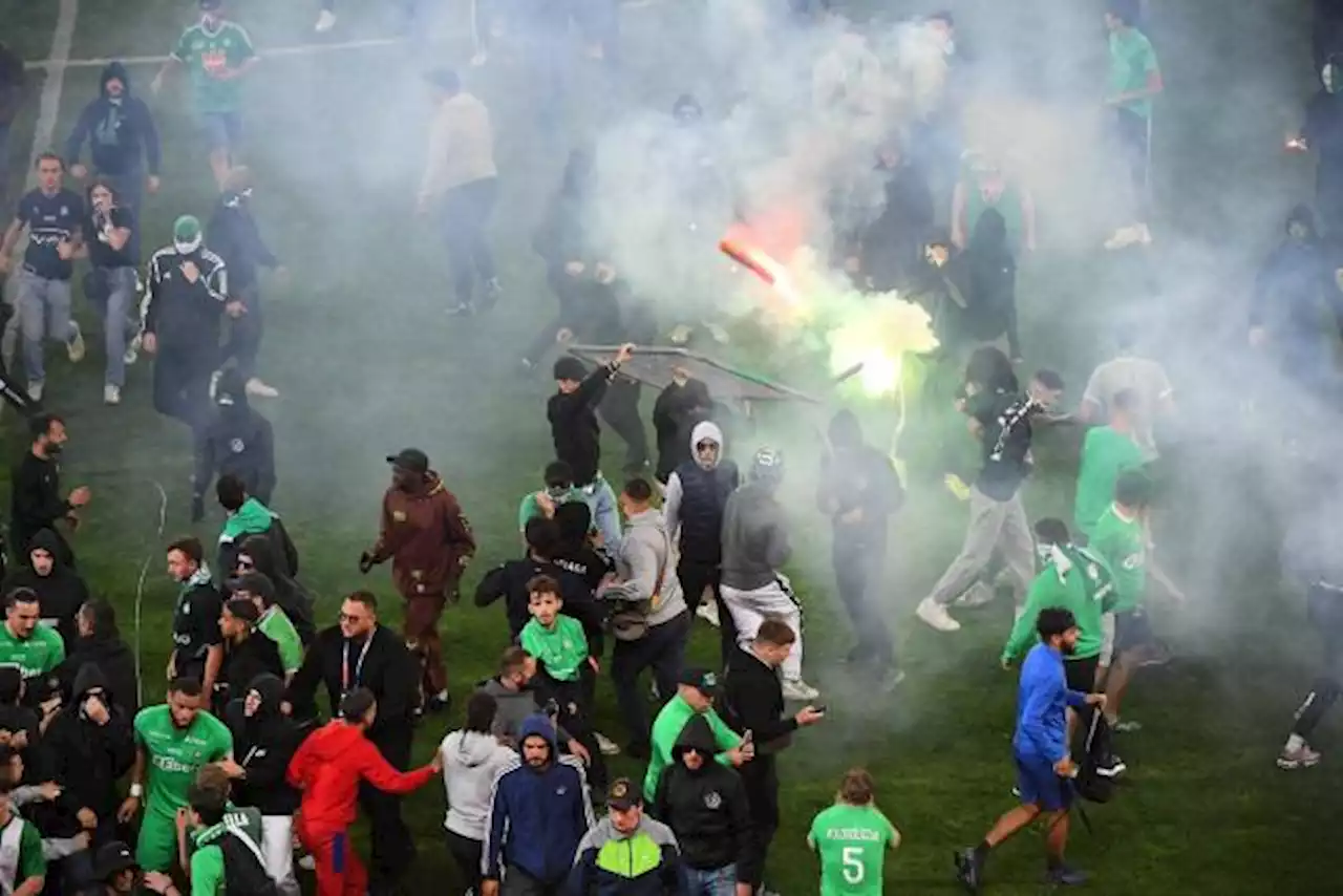 Incidents lors de Saint-Etienne - Auxerre : une trentaine d'ultras interpellés