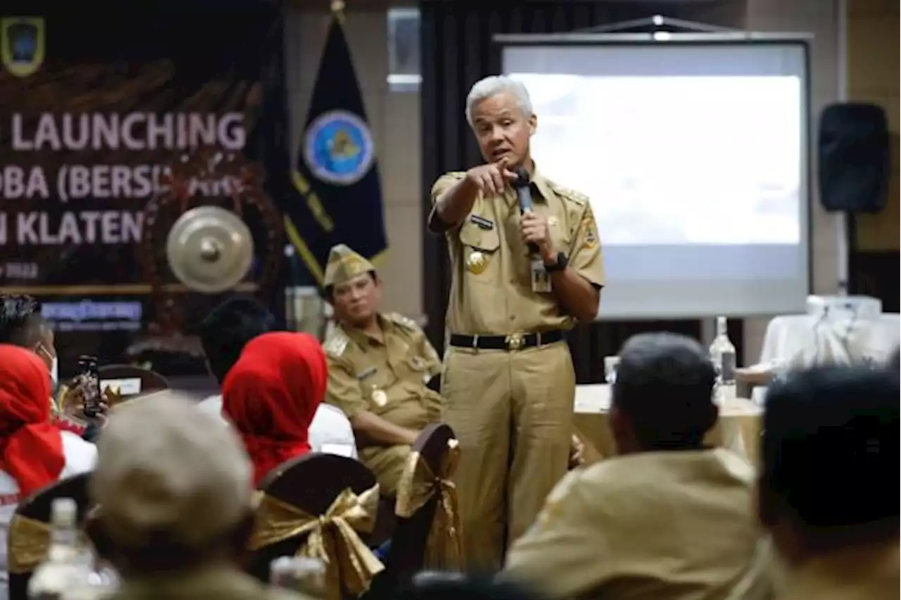 Ganjar Launching Desa Bersih Narkoba agar Generasi Muda Produktif