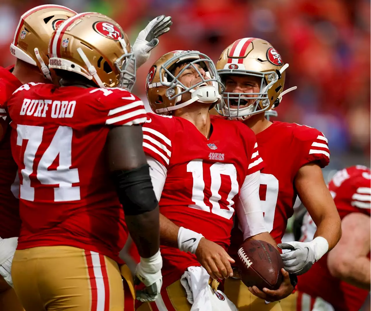 49ers report card: Garoppolo to rescue but credit defense, too