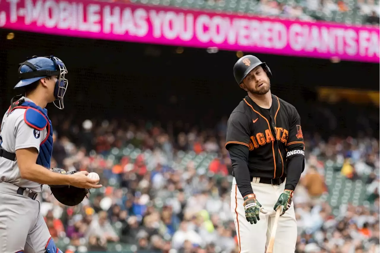 On wet, windy day at Oracle Park, SF Giants wrap equally dreary season series with 15th loss to Dodgers