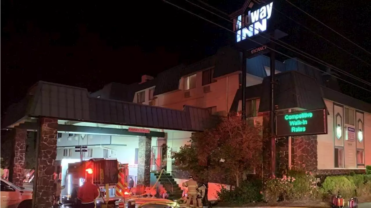 Resident of Bremerton’s Midway Inn investigated for arson after 2-alarm fire displaces 50