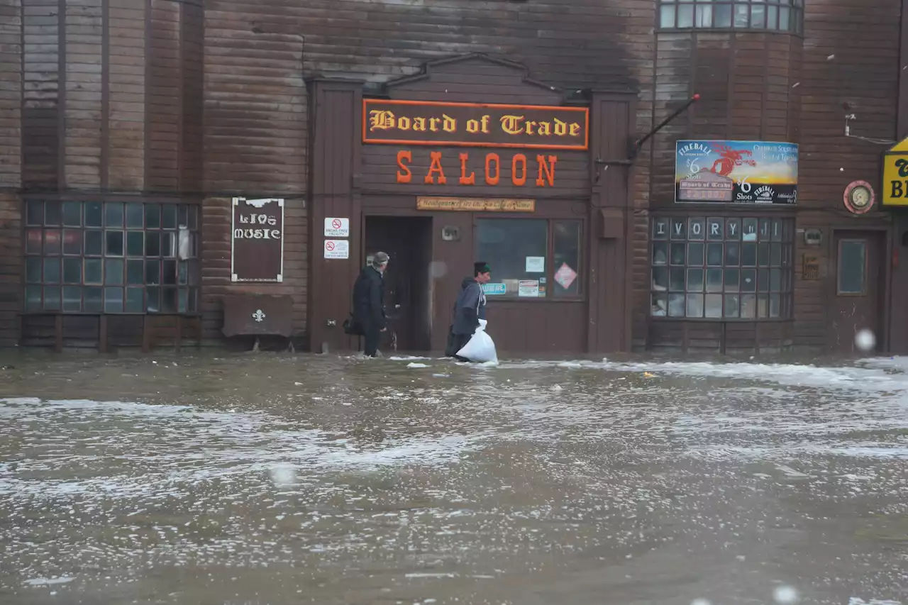 Flood Waters Receding After Storm Batters Western Alaska