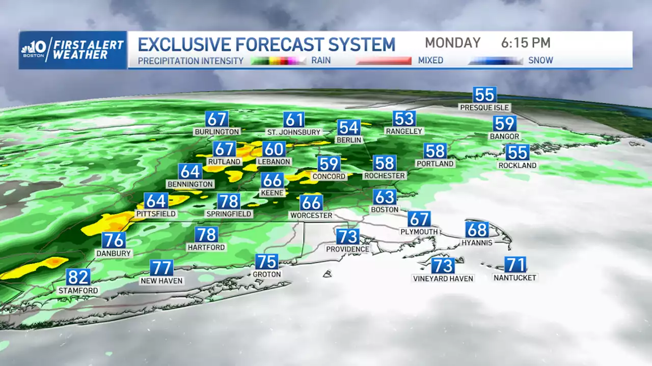 FIRST ALERT: Strong to Severe Storms Possible Across New England Later Today