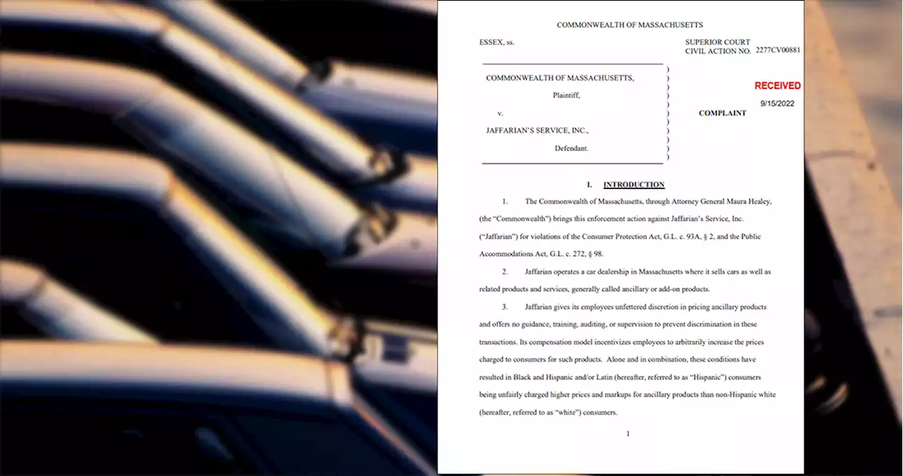 Haverhill Car Dealer Sued by State AG ‘s Office Over Alleged Pricing Discrimination