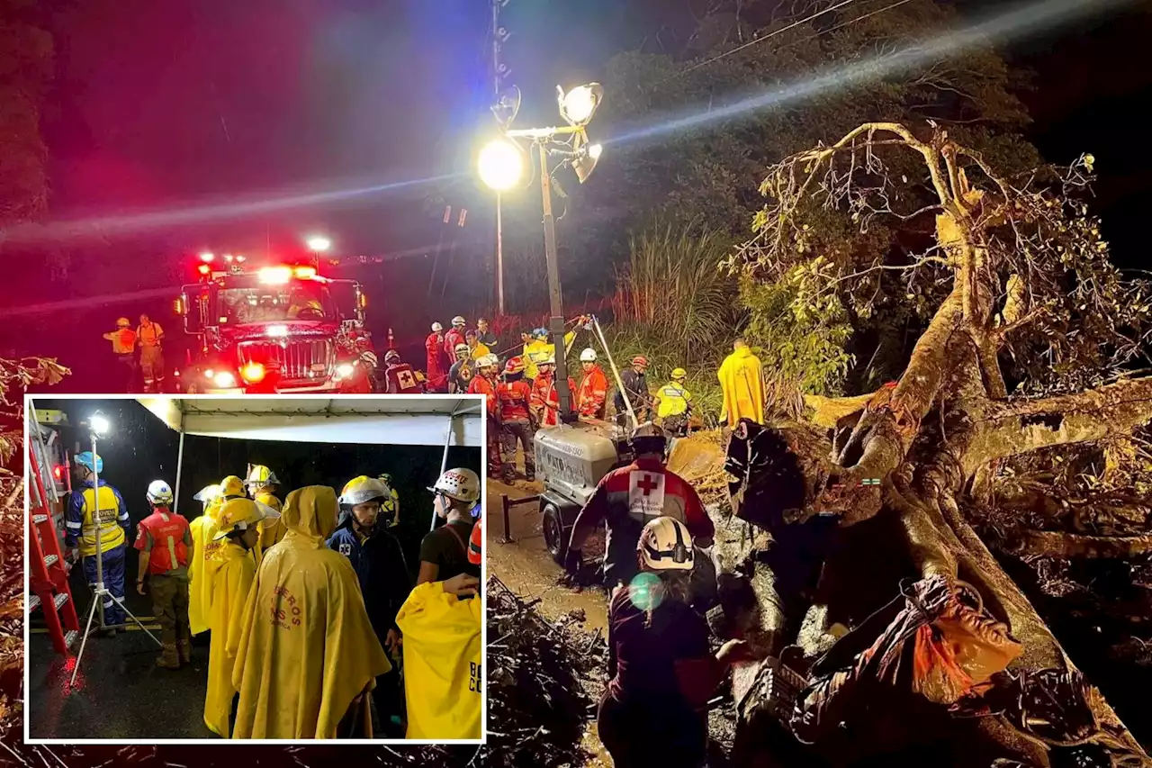 Bus crashes in Costa Rica, nine dead and 55 rescued