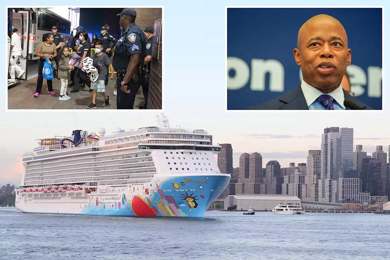 Mayor Adams says migrants could be housed on cruise ships