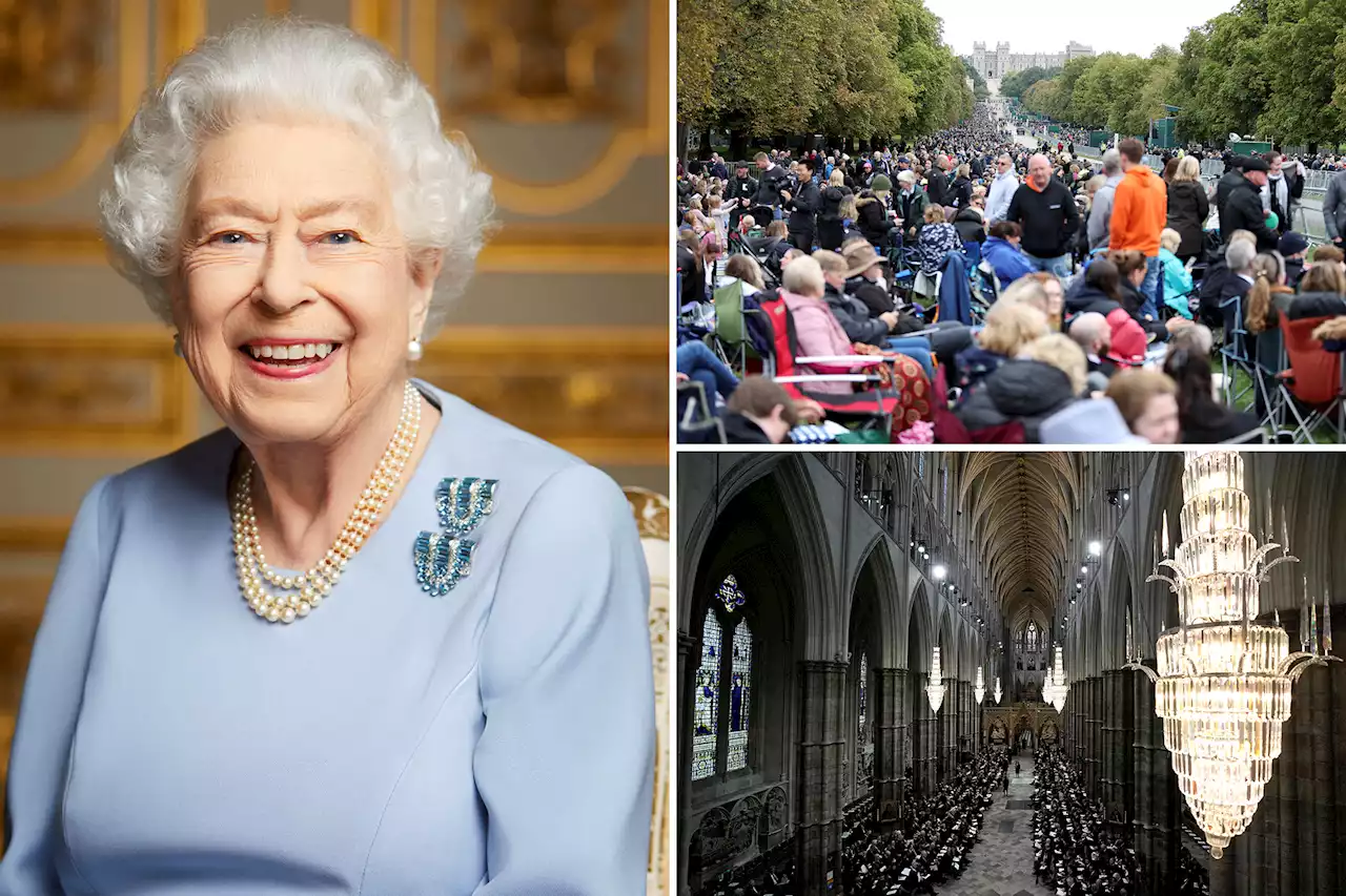 Queen Elizabeth II laid to rest with elaborate final farewell