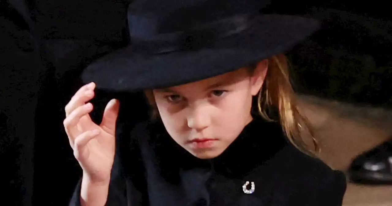 Princess Charlotte sports first piece of poignant jewellery at Queen’s funeral