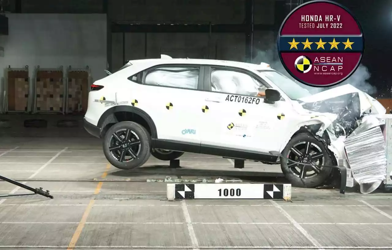 2022 Honda HR-V scores 5 stars in ASEAN NCAP test - paultan.org