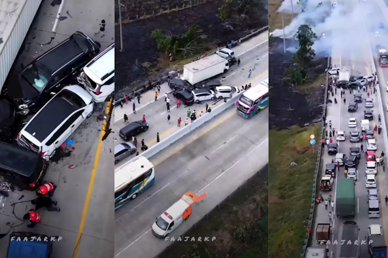 Kecelakaan Beruntun di Tol Pejagan-Pemalang, Polisi Selidiki Dugaan Kebakaran Ilalang Jadi Pemicu - Pikiran-Rakyat.com