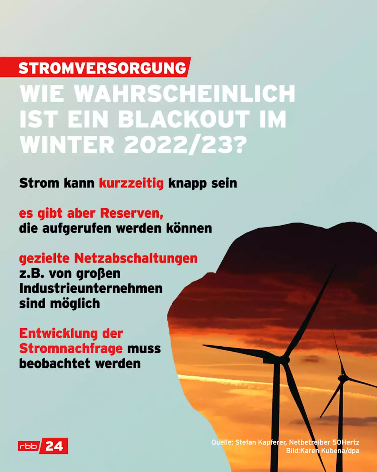 'Es gibt gute Gründe zu hoffen, dass die Bürger bewusster beim Stromverbrauch sind'