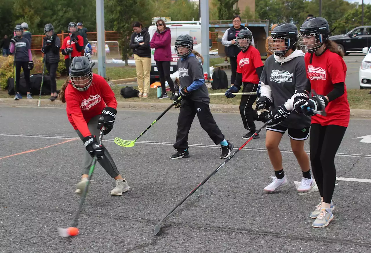 IN PHOTOS: Game on for competing Cape Breton Blizzards at road hockey fundraiser | SaltWire