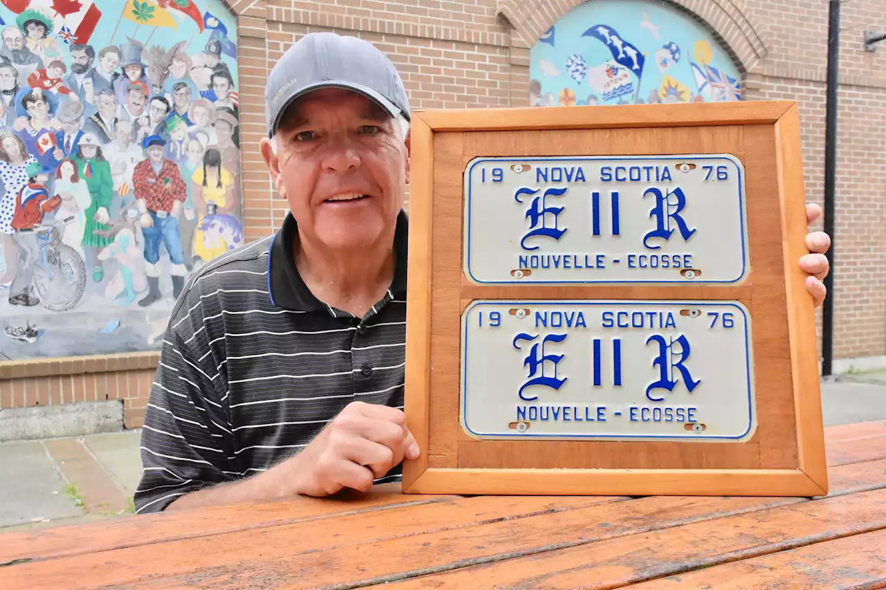 Unique licence plates steer a Yarmouth family's 1976 connection to Queen Elizabeth II | SaltWire