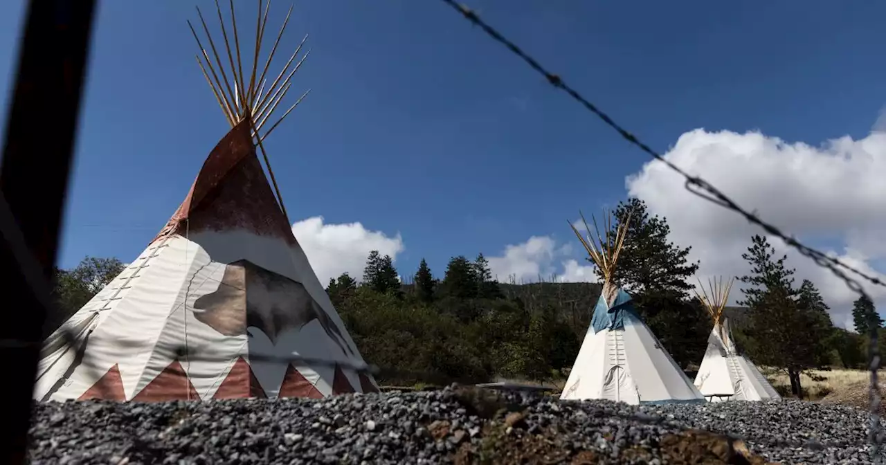 Kumeyaay tribal members want tipis at Lake Cuyamaca campground removed