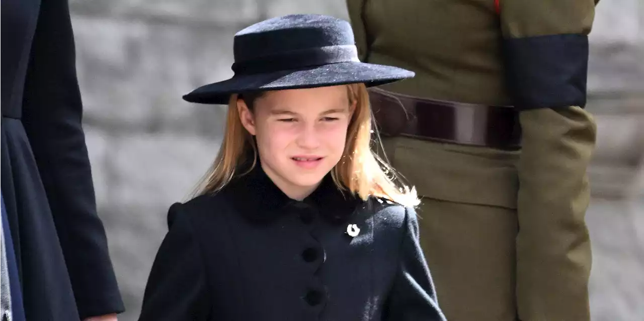 How Princess Charlotte Honored Queen Elizabeth II With Her Brooch at the Queen's State Funeral