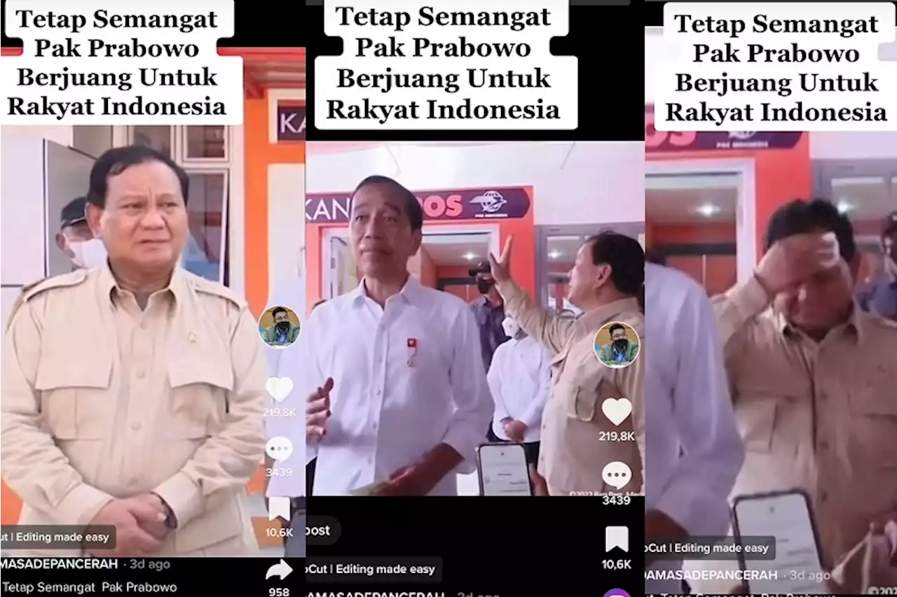 Video Prabowo Setia di Sisi Jokowi Viral, Tuai Pujian Netizen: Benar Kata Pak Gus Dur