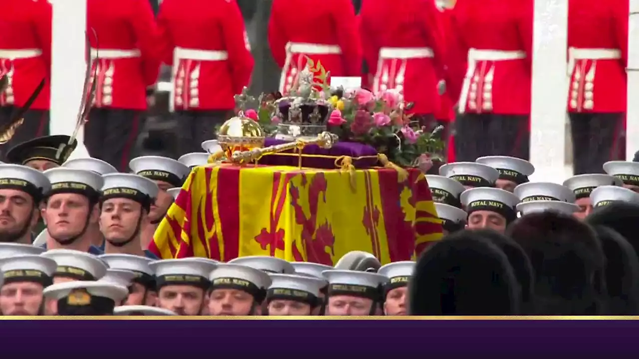 Queen's funeral: Elizabeth II's final journey begins as coffin carried to funeral at Westminster Abbey