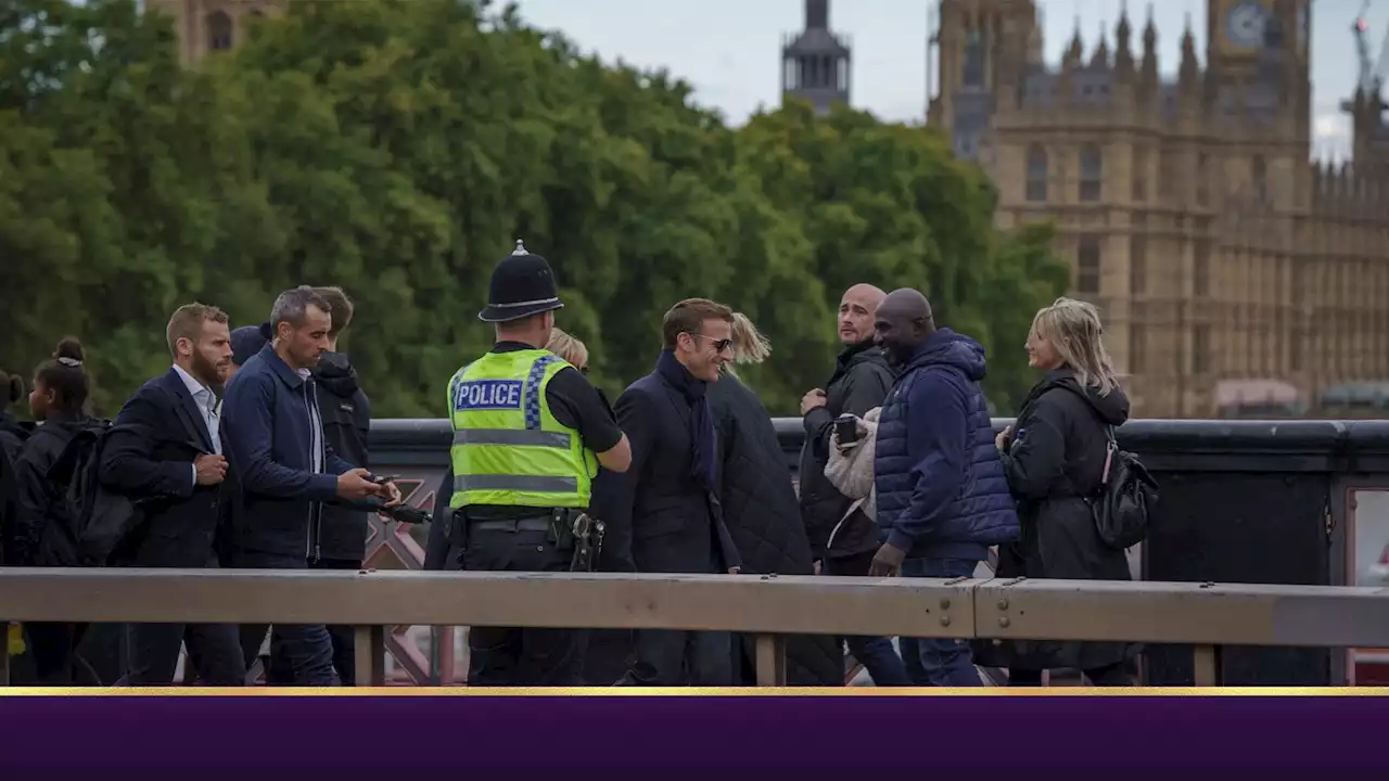 Social media goes wild as French president decides to go 'incognito' to gauge mood of British public