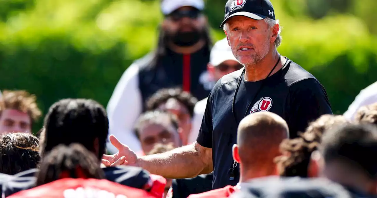 Utah football coach Kyle Whittingham loves the theater — if he can stay awake