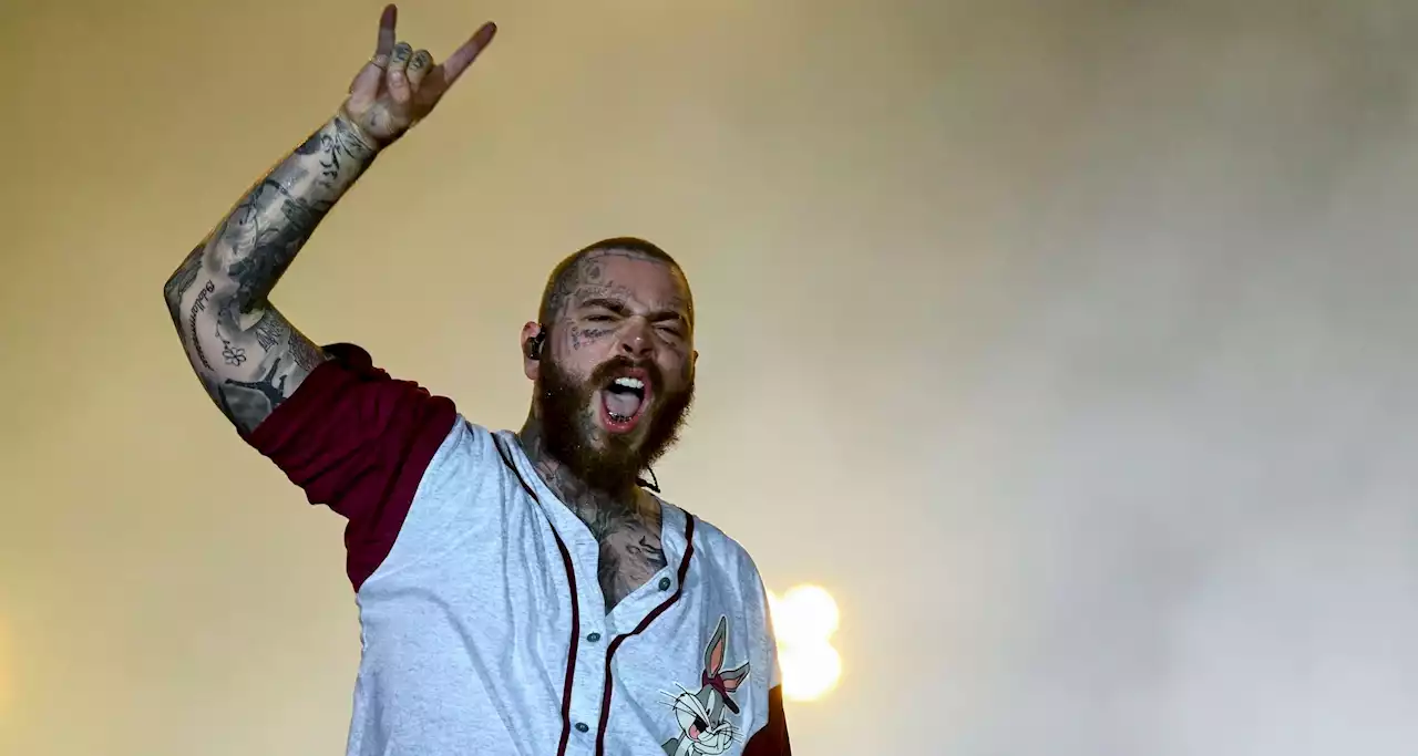 Post Malone Injures Ribs After Falling on Stage, Then Finishes Concert