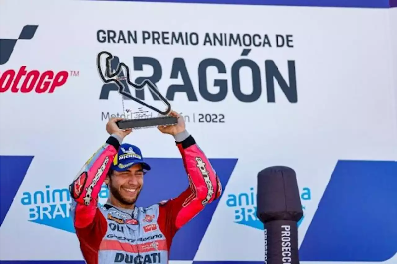 Usai Menang di Aragon, Enea Bastianini Berharap Podium di MotoGP Jepang