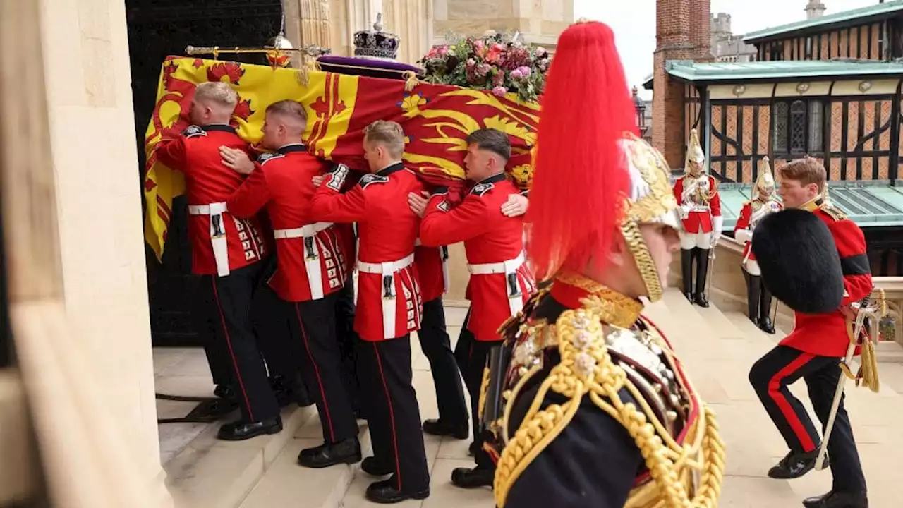 Queen’s Body Is Lowered Into the Royal Vault at Windsor, Marking End of State Funeral